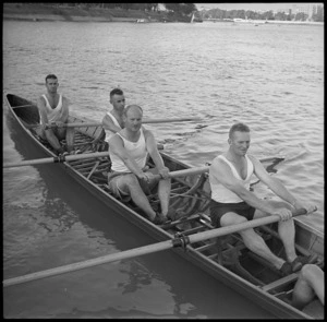 The NZ four which competed against a Cairo representative four