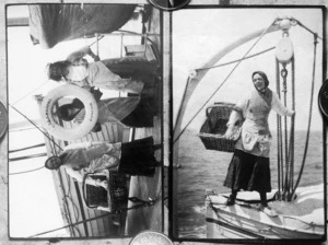 Women on board the Maheno (Ship)