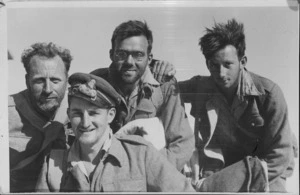 Group of NZ soldiers in Greece - Photograph taken by H G Witters