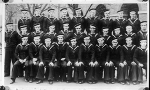 NZ naval officer cadets, England
