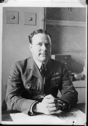 Wing Commander of NZ Bomber squadron, England