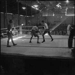 Boxing at the Pall Mall Theatre, Maadi