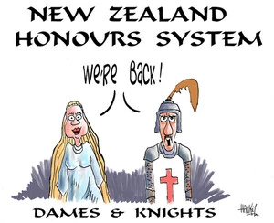 New Zealand Honours System. We're Back! Dames & Knights. 9 March 2009