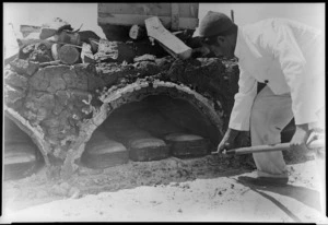 Field Bakery showing ovens, Egypt