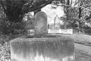 The Jackson family grave, plot 39.O, Sydney Street Cemetery.