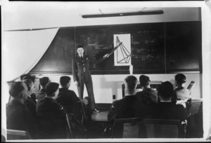 Airmen receive classroom instruction, Canada