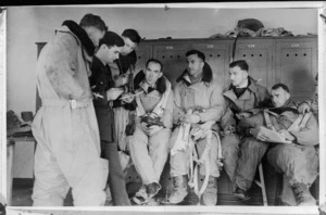 RNZAF personnel receive instruction, Canada