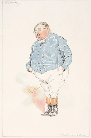 Clarke, Joseph Clayton, 1856-1931 :The fat boy. Pickwick papers. Kyd [ca 1890]