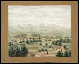 Mason, Henry John William, 1860-1942: Oturoa Village, Rotoaira