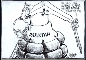 PAKISTAN. "The West has nothing to fear. We are putting back the pin..." 17 March, 2009