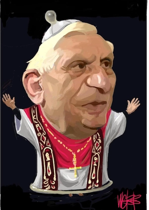 Pope Benedict XVI. 22 March 2009
