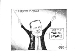 The profits of gloom. "I put the OWE into pOWEr!" 18 March 2009