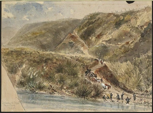 Williams, Edward Arthur, 1824-1898 :Left bank of the Ingape, March 1865