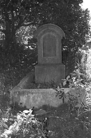The grave of Isaiah Fake, plot 63.M, Sydney Street Cemetery.