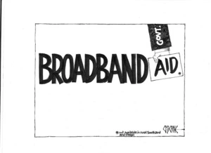 Broadband aid. 6 April 2009