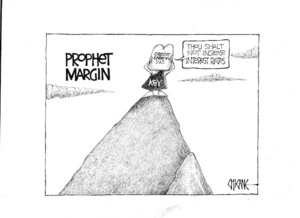 Prophet margin. "Thou shalt not increase interest rates." 'Credit cardinal sins.' 6 April 2009