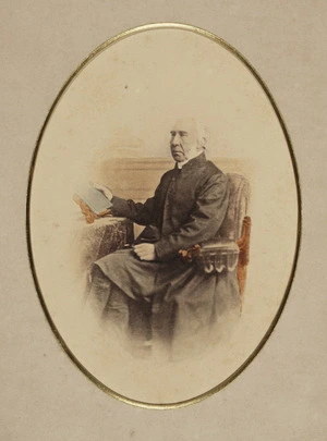 Photographer unknown :[Portrait of Bishop Medley of Fredericton, New Brunswick? ca 1870?]