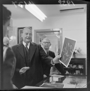 Viscount Charles John Lyttelton Cobham, at the Alexander Turnbull Library, Wellington