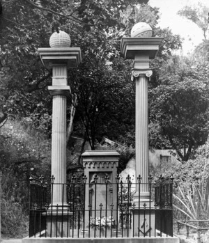 Masonic grave, Bolton Street Cemetery, Wellington