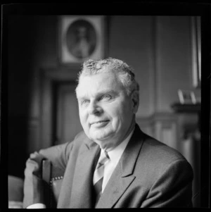 Portrait of John George Diefenbaker, Prime Minister of Canada