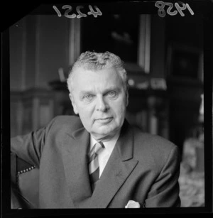 Portrait of John George Diefenbaker, Prime Minister of Canada