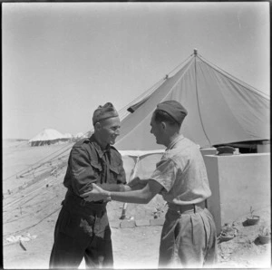 Eagen brothers meet at Maadi Camp - Photograph taken by M D Elias