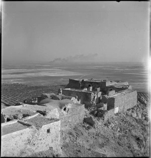 General view of Takrouna, Tunisia - Photograph taken by M D Elias