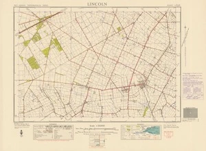 Lincoln [electronic resource] / prepared from official surveys and aerial photographs ; L. Boddington, March 1949.