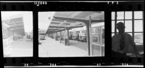 New Zealand Railways Road Services Bus, Lower Hutt Bus Terminal, Wellington Region