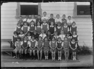 Catholic school, Hastings, showing standard two pupils