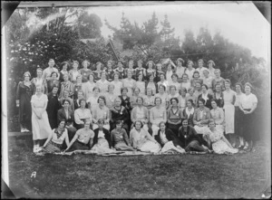 Women's group, Methodist church, Hastings