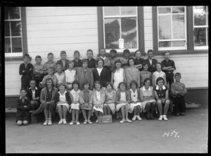 Clive Primary School Standard 5 & 6 class photo, Hawke's Bay District