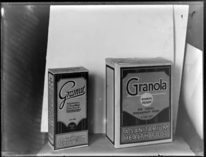Display of Grainut and Granola Sanitarium Health Food