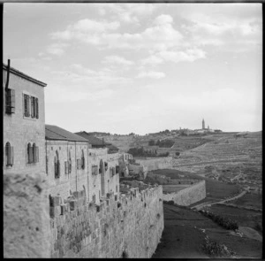 View near Jerusalem, World War II
