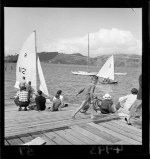 Yachting at Evans Bay, Wellington