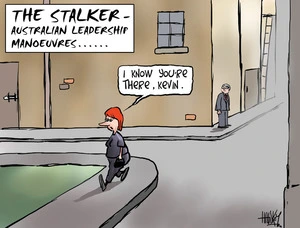 Hawkey, Allan Charles, 1941- :The Stalker - Australian leadership manoeuvres...... 21 February 2012