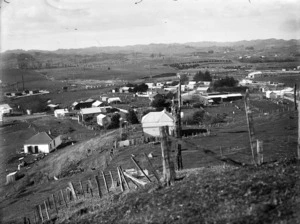 Overlooking the township of Toko