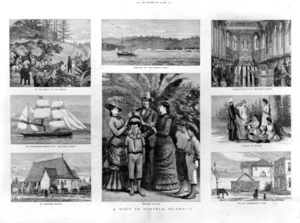 The Graphic :A visit to Norfolk Island. 1881