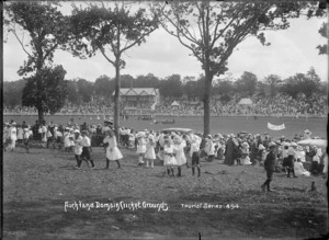 Event at the Auckland Domain cricket grounds