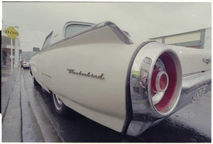 Rear fin of a 1963 Thunderbird V8 automatic coupe - Photograph taken by Ross Giblin