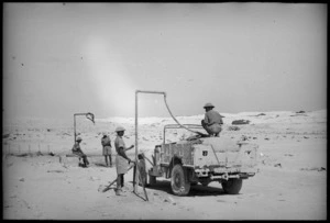 Water point in the field at Burbeita Oasis, Egypt - Photograph taken by M Walker