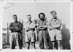New Zealanders at La Ghouat internment camp, Algeria