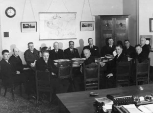 Members of the War Administration which was formed in New Zealand in 1942