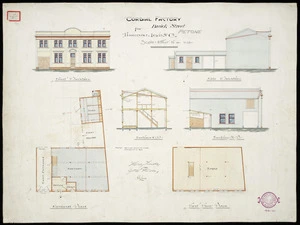 Crichton & McKay :Cordial factory, Buick Street, Petone, for Thomson, Lewis & Co. 1904.