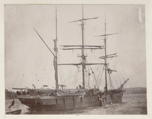 Ship `Helen' of Hobart at Stewart Island
