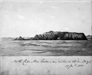 Wynyard, Robert Henry, 1802-1864 :North Cape, New Zealand, distant 5 miles, S. W. by S. 15 January 1852.