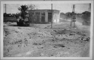 Scene at Larissa, Greece, in April 1941