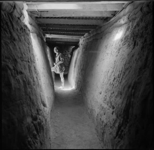 Underground passage at Divisional HQ, Baggush, Egypt