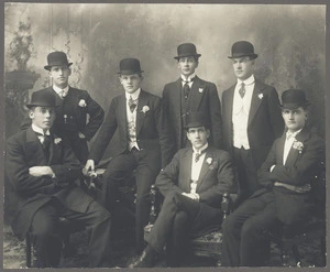 Group photograph of gentlemen