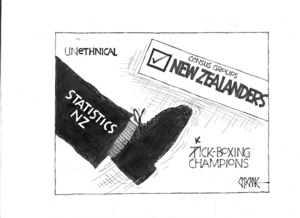 Statistics New Zealand - tick-boxing (kick-boxing) champions. 2 May 2009